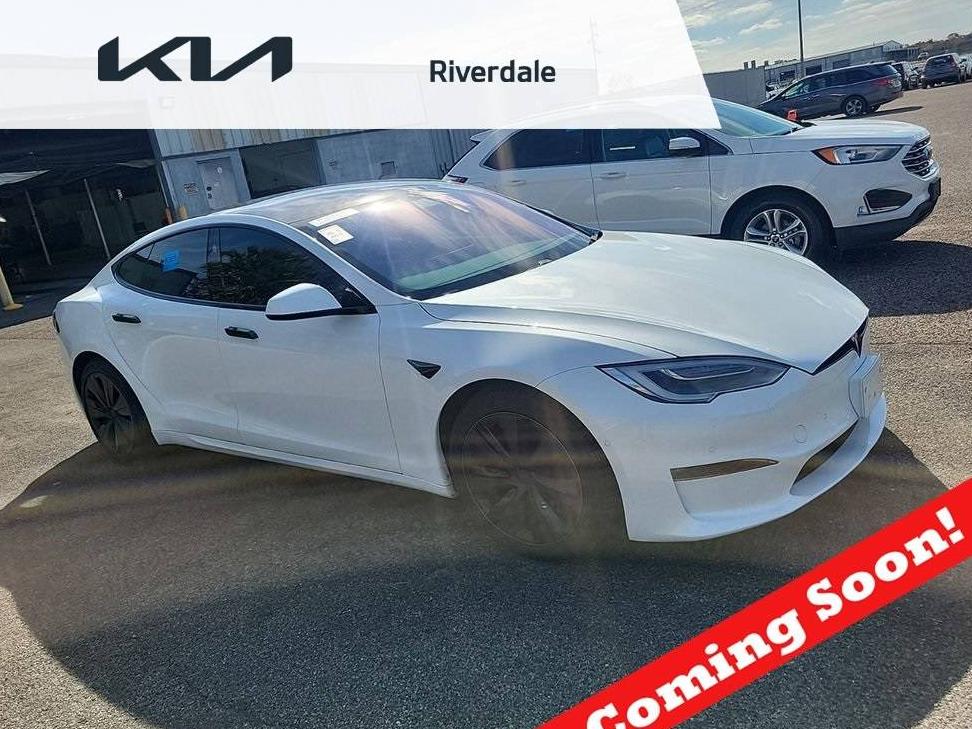 TESLA MODEL S 2021 5YJSA1E55MF456602 image